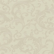 Noemi Cream Acanthus Wallpaper