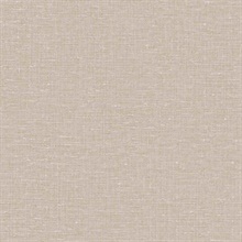 Nomi 27 Alba Beige Faux Canvas Linen Wallpaper