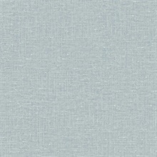 Nomi 27 Light Blue Faux Canvas Linen Wallpaper
