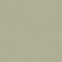 Normandy 27 Olive Grey Faux Fine Linen Wallpaper