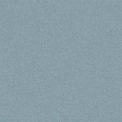 Normandy 27 Slate Blue Faux Fine Linen Wallpaper