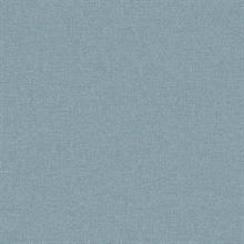 Normandy 27 Slate Blue Faux Fine Linen Wallpaper