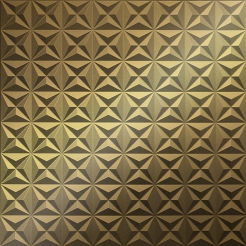Nova Ceiling Panels Metallic Gold