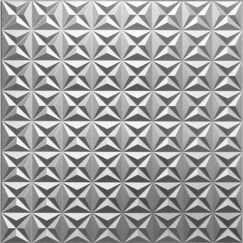 Nova Ceiling Panels Metallic Silver