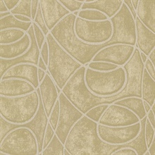 Novia Beige Geometric Swirl