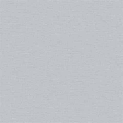 Nuance Plain LinenTexture Silver Grey Wallpaper