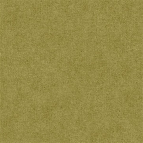 Nuovo Chartreuse Faux Linen Wallpaper