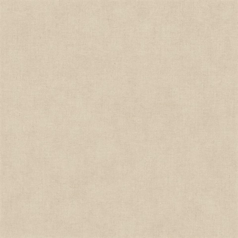 Nuovo Khaki Faux Linen Wallpaper