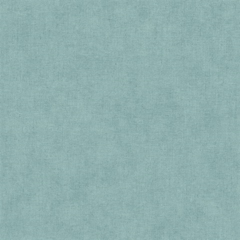 Nuovo Light Blue Faux Linen Wallpaper