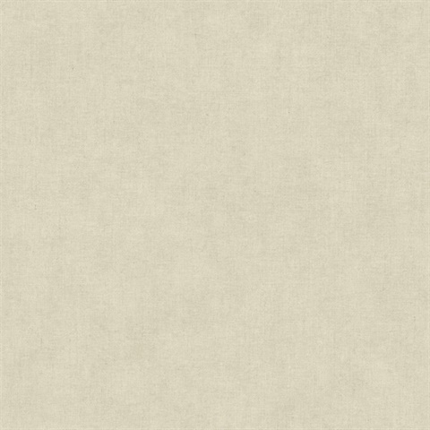 Nuovo Taupe Faux Linen Wallpaper