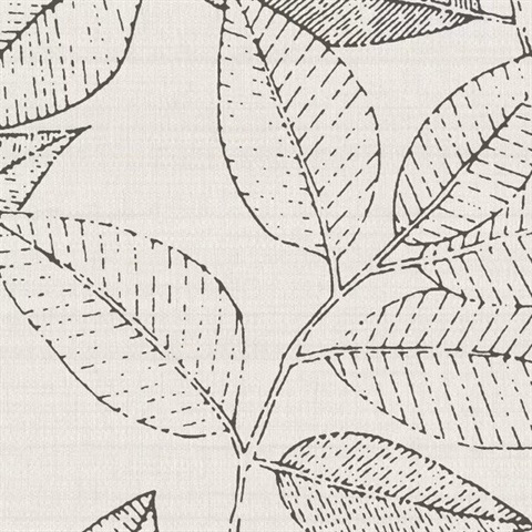Oak Haven Ecru Bold Commercial Wallpaper
