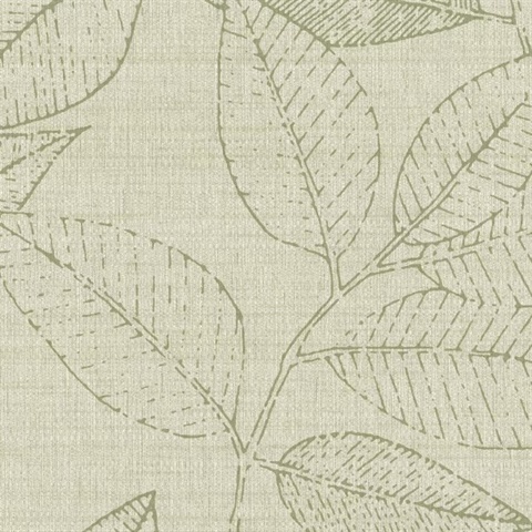 Oak Haven Pistachio Commercial Wallpaper