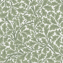 Oak Tree William Morris Leaf Wallpaper