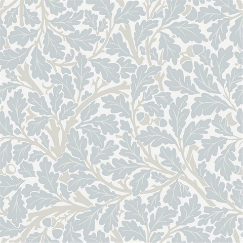 Oak Tree William Morris Leaf Wallpaper