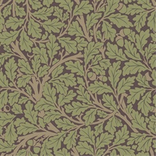 Oak Tree William Morris Leaf Wallpaper