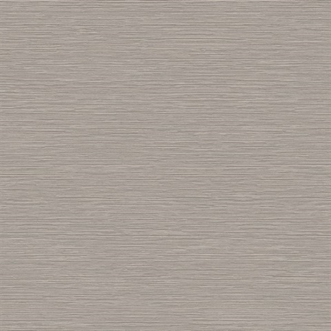 Oasis Brown Faux Grasscloth Wallpaper