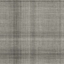Oasis Charcoal Linen Plaid Wallpaper