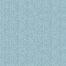 Oasis Turquoise Linen Wallpaper