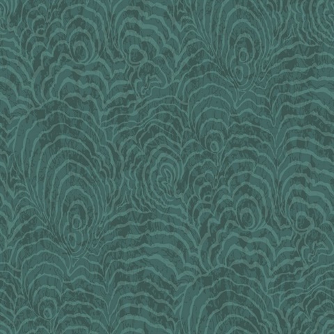 Ocean Jasper Teal Wallpaper