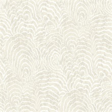 Ocean Jasper White Wallpaper
