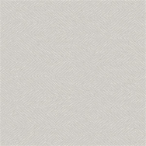 Ocel Grey Geometric Wallpaper