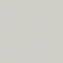 Ocel Grey Geometric Wallpaper