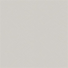 Ocel Grey Geometric Wallpaper