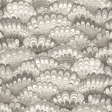 Octavia Neutral Marbled Ink Wallpaper