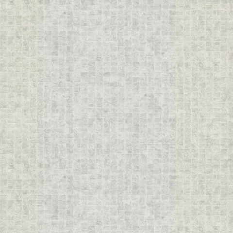 Off White Leather Lux High Gloss Textured Wallpaper