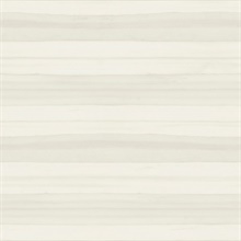 Off White Pandora Horizontal Stripe Wallpaper