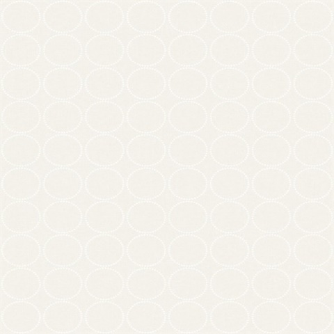 Off White Small Circles Wallpaper