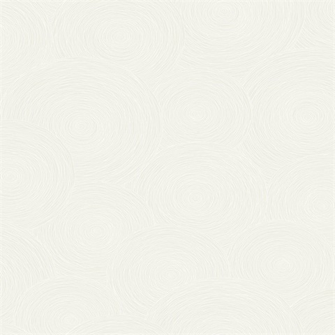Off White Starry Night Abstract Circles Wallpaper