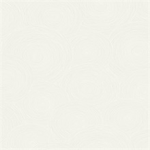Off White Starry Night Abstract Circles Wallpaper