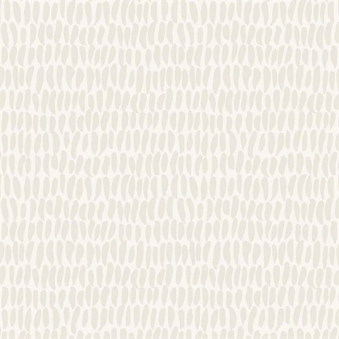 Off-White Brushstroke Lines Wallpaper