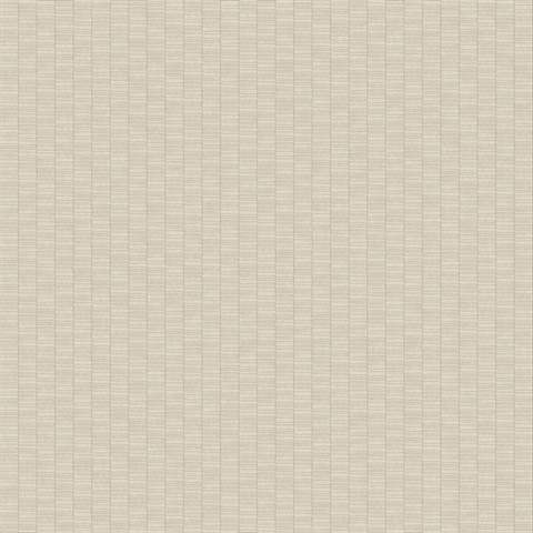 Off-White Geometric Textured Rectangle Stripe Wallpaper