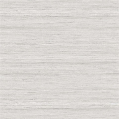 Off-White Textured Horizontal Silk Wallpaper