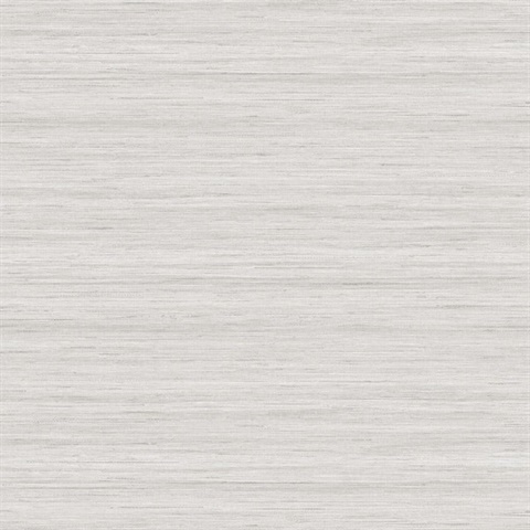 Off-White Textured Horizontal Silk Wallpaper