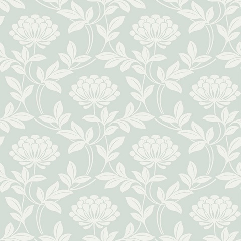 Ogilvy Seafoam Floral