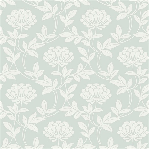 Ogilvy Seafoam Floral