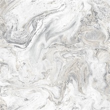 Oil &amp; Marble Premium Peel &amp; Stick Wallpaper