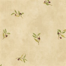 Olive Branch Spot Wallpaper