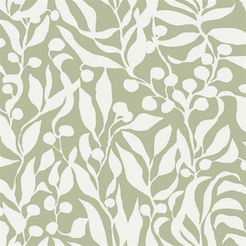 Olive Mill Palm Mediterranean Silhouette Fruit Branch Wallpaper