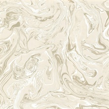Olympia Gold Textured Marble Wallpaper