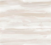 On The Horizon Clay Ombre Watercolor Stripe Wallpaper