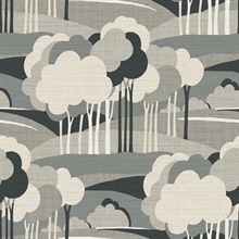 On the Horizon Tan Tree Wallpaper