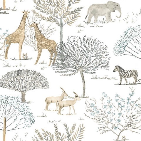 On the Savanna Premium Peel & Stick Wallpaper