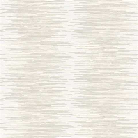 Operetta White Metallic Columns Wallpaper