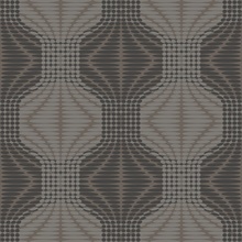 Optic Brown Geometric Wallpaper