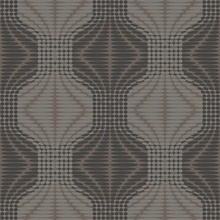 Optic Brown Geometric Wallpaper