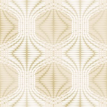 Optic Gold Geometric Wallpaper
